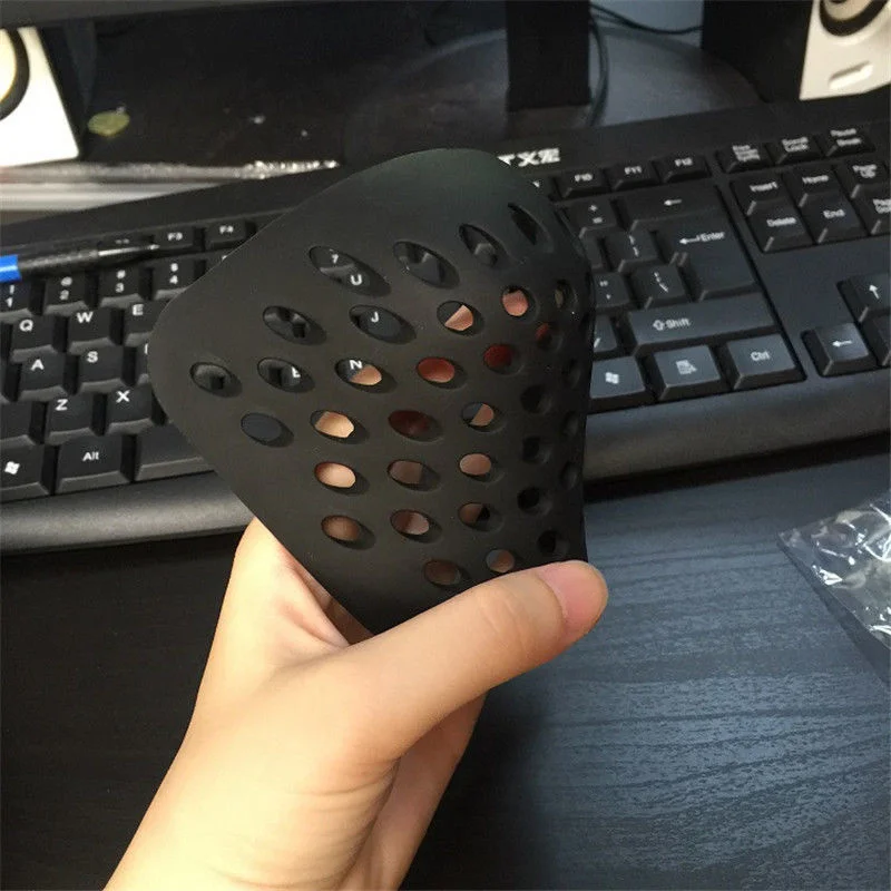 Черная красная силиконовая маска реквизит для косплея лица |