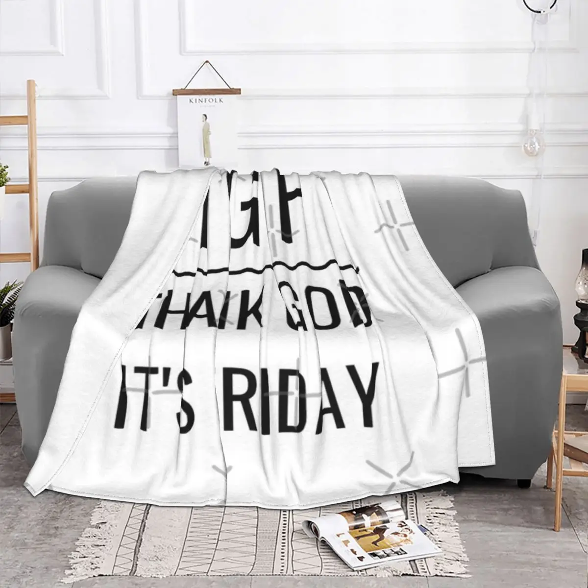 GALATHI TGIF всесезонное универсальное одеяло для путешествий можно покрыть подарки