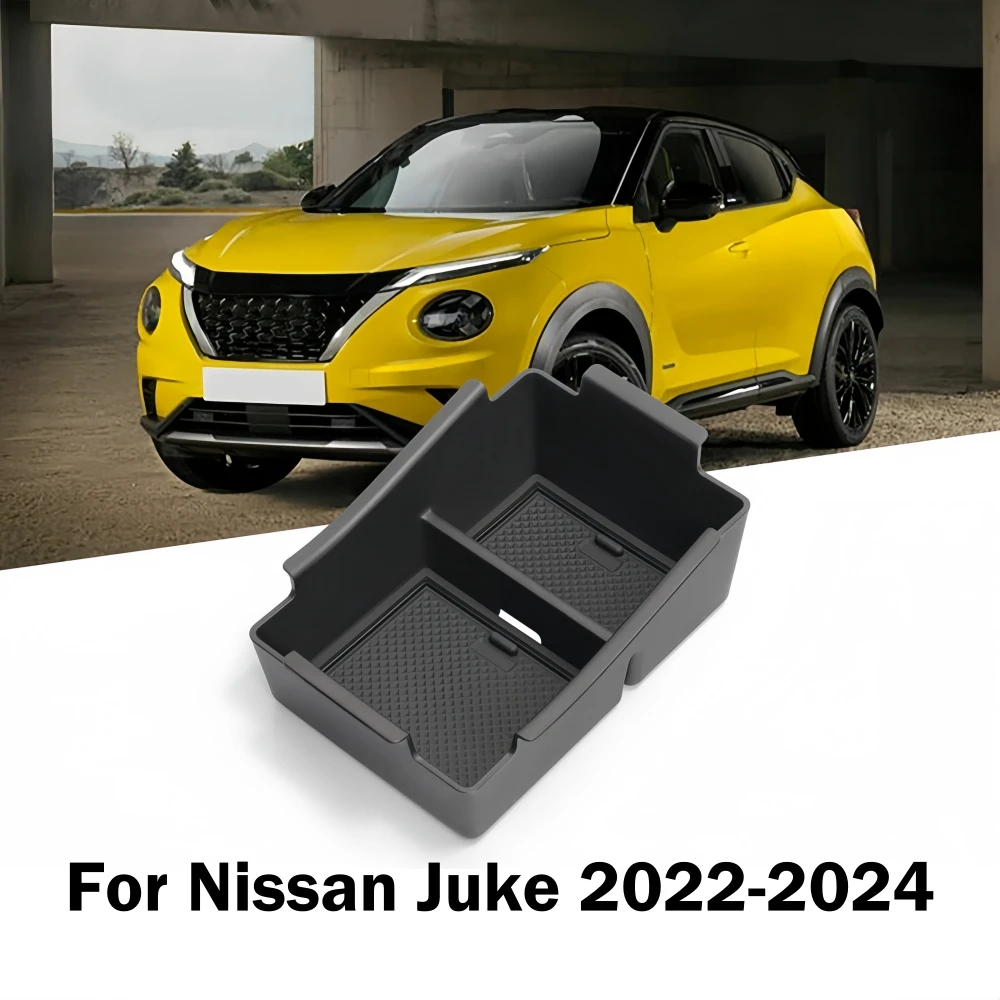 

Для Nissan Juke 2020-2024 центральная консоль подлокотник ящик для хранения лоток органайзер аксессуары для уборки