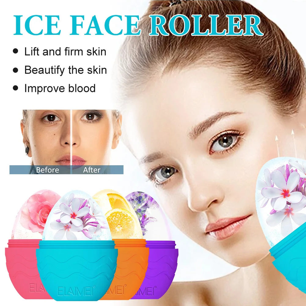 

Egg-Shaped Ice Roller for Face Eyes Anti-Wrinkles Reduce Dark Circles Edema Shrink Pores Tighten Skin Facial Care Beauty Tools