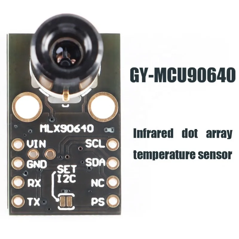 

Electronic Module Infrared Temperature Sensor Lattice IR 32*24 GY-MCU90640 MLX90640 3~5V Thermal Imager Module