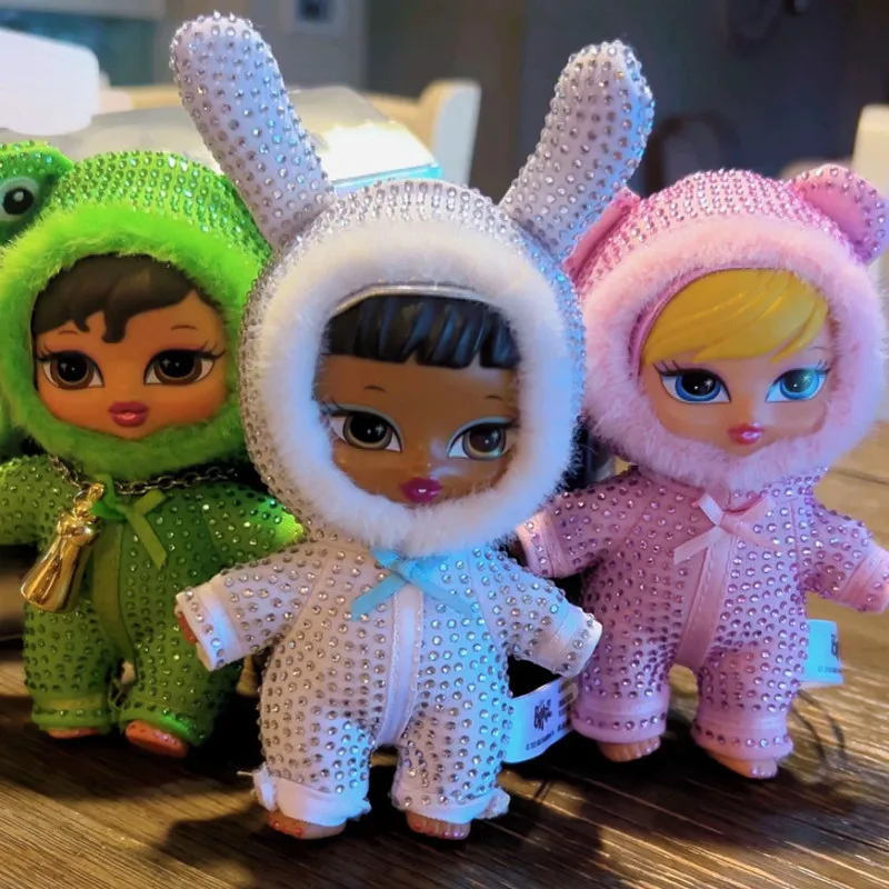 Фото В наличии: Оригинальные коллекционные фигурки Mga Bratz Bratziez Bling Series Vol.2, подвески-брелоки в закрытой упаковке, серия 