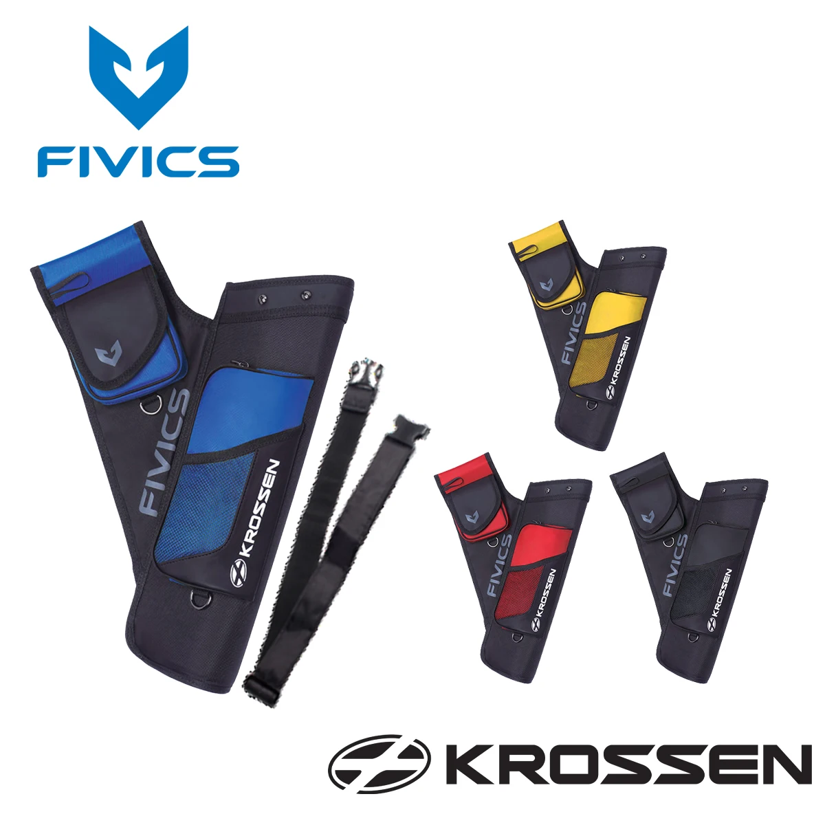 Фото Турнирный колчан FIVICS HYPER для стрельбы из лука: прочный держатель для стрел с поясным ремнем, различные цвета №1