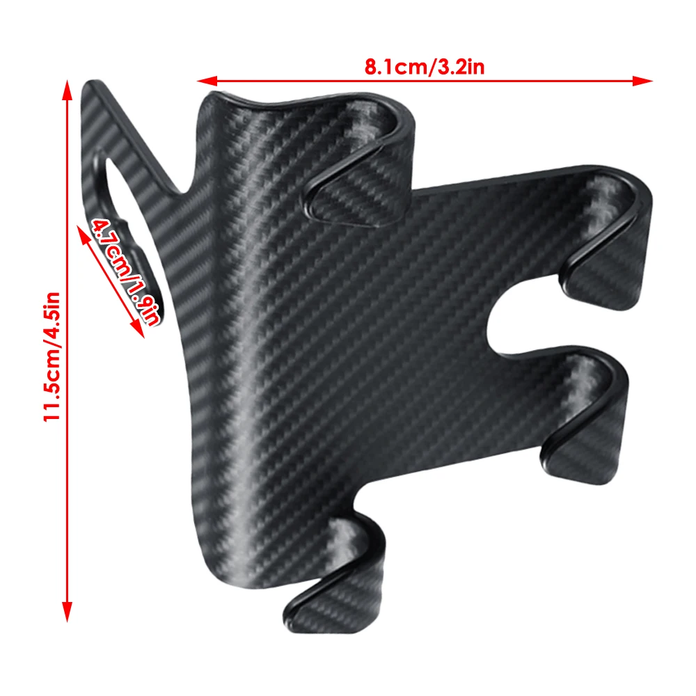 Органайзер на подголовник сиденья универсальный держатель из углеродного