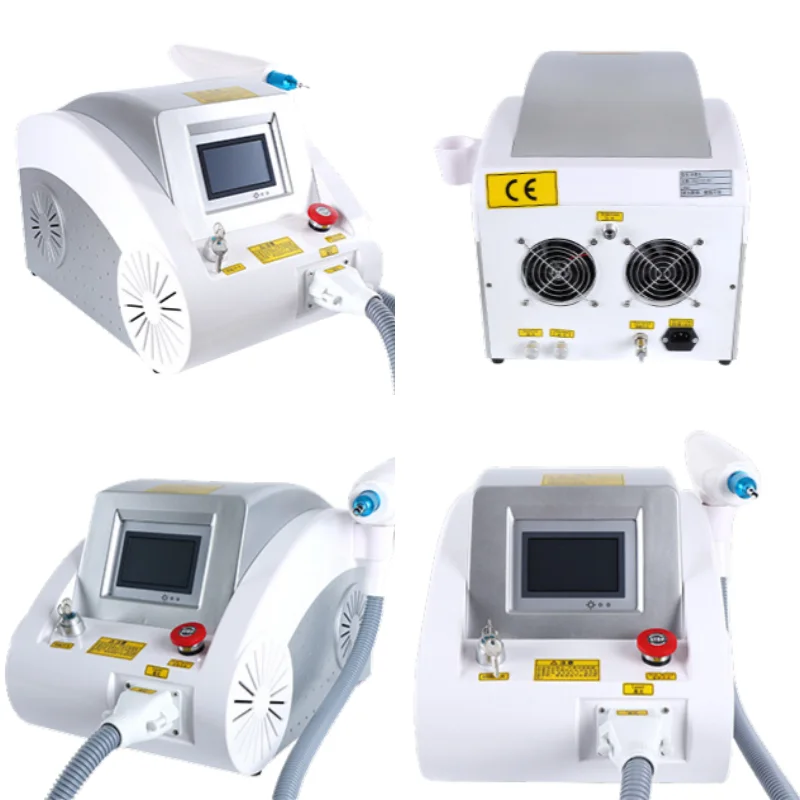 Портативный Аппарат для удаления морщин пигмента бровей YAG лазерное удаление