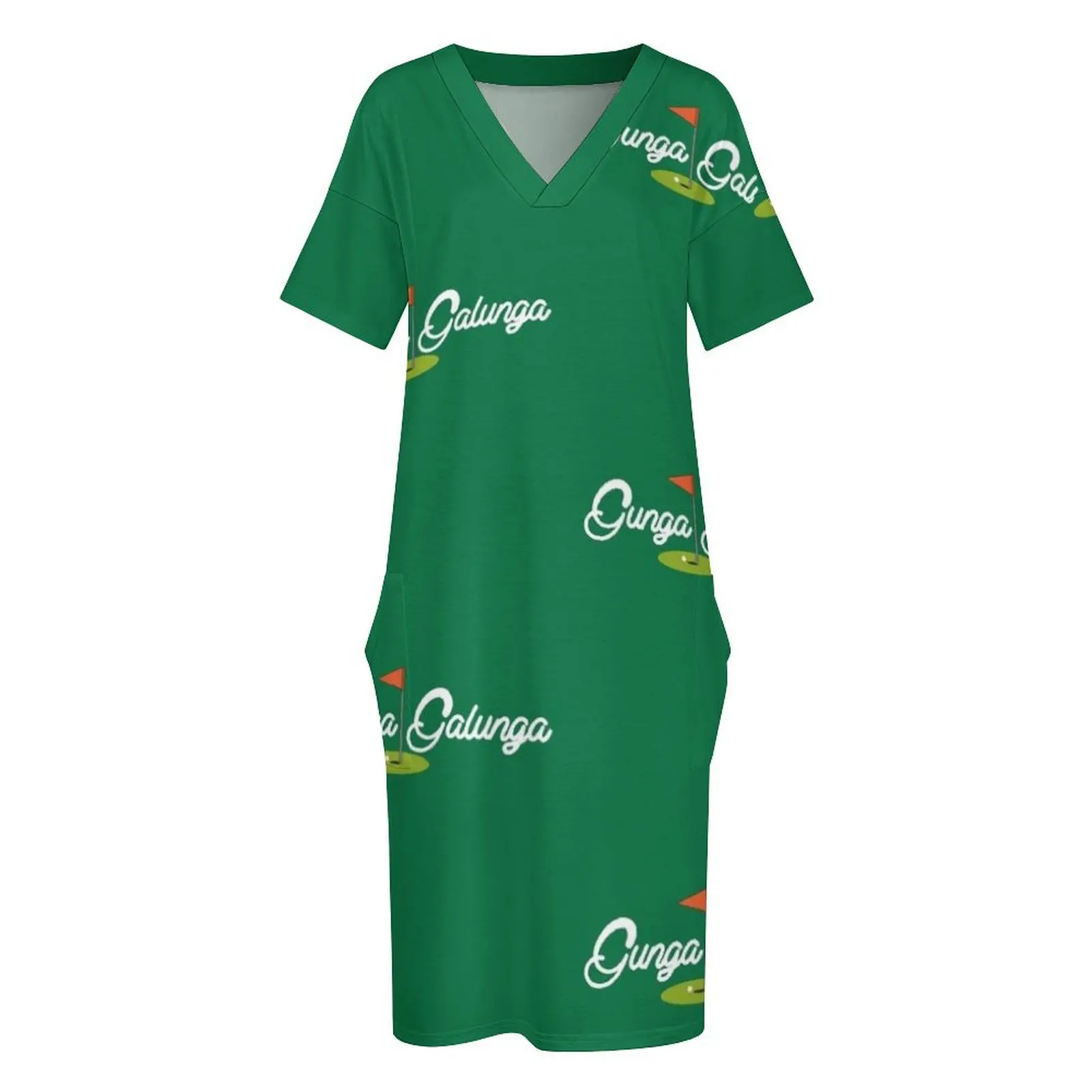 Платье Gunga Galunga от Caddyshack свободное платье с карманами платья для женщин женское