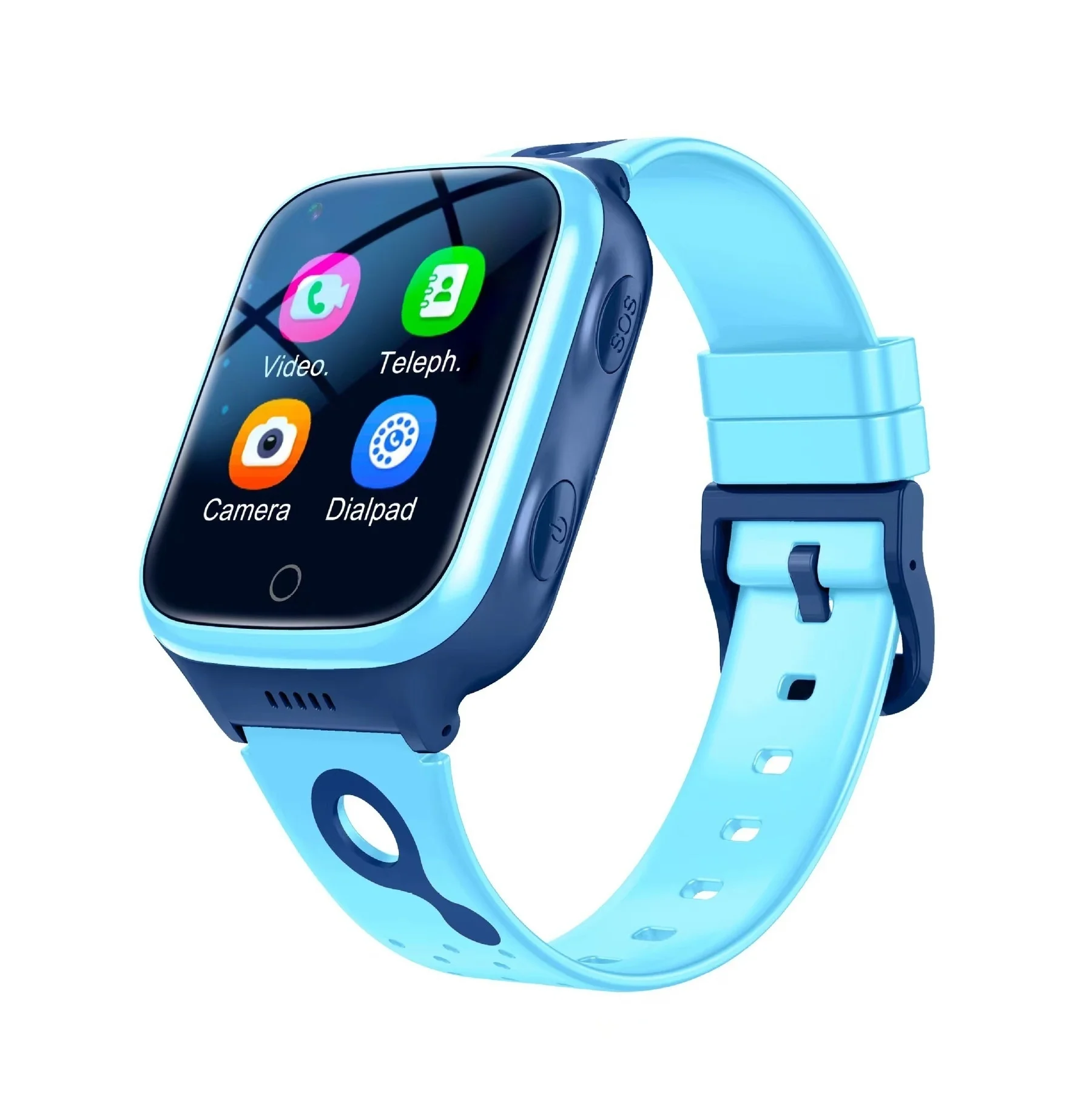 

Children's 4G K9 connected watch, 1000mah, waterproof IP67, video call, SOS, GPS, LBS, WiFi, positioning, remote monitor Genuine