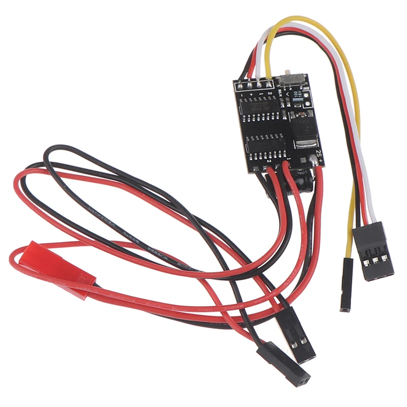 

Dual Way Bidirectional Brushed Esc 2s-3s Lipo 5a Esc Speed Control For Rc Model