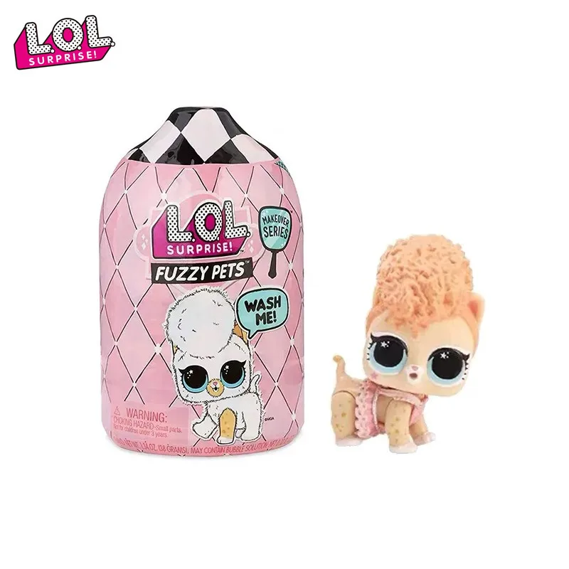 Кукла LOL Surprise мяч для демонтажа меха 5-го поколения Домашние животные пушистые домашние животные смешная коробка для яиц игрушка для девочек хобби праздничные подарки