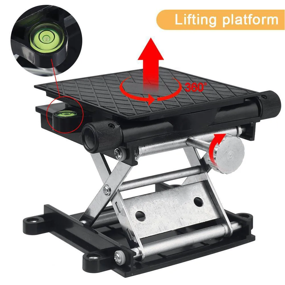

Aluminum Oxide Router Lift Table Benches Woodworking Engraving Adjustable Lab Lifting Rack Stand Laboratory Lifting Platform