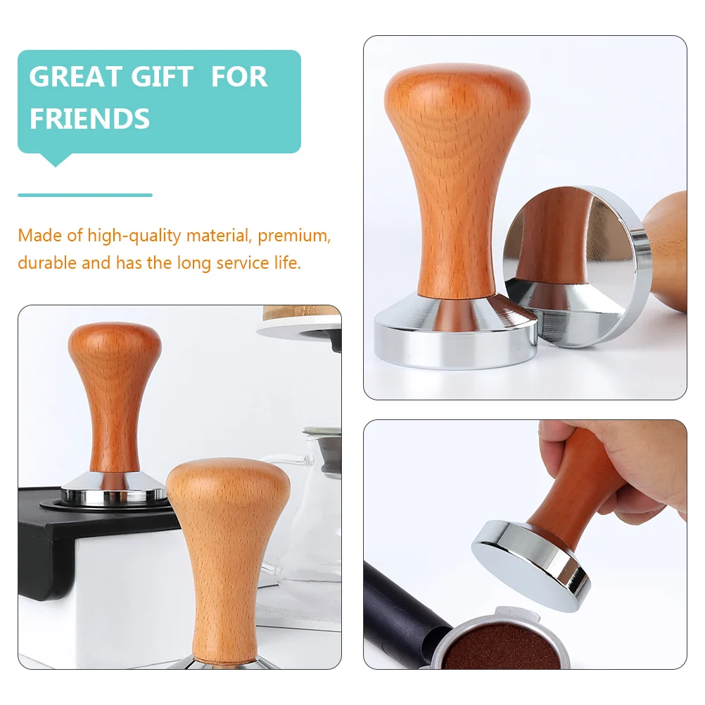 Профессиональный Темпер для кофе инструмент приготовления плоский зерен