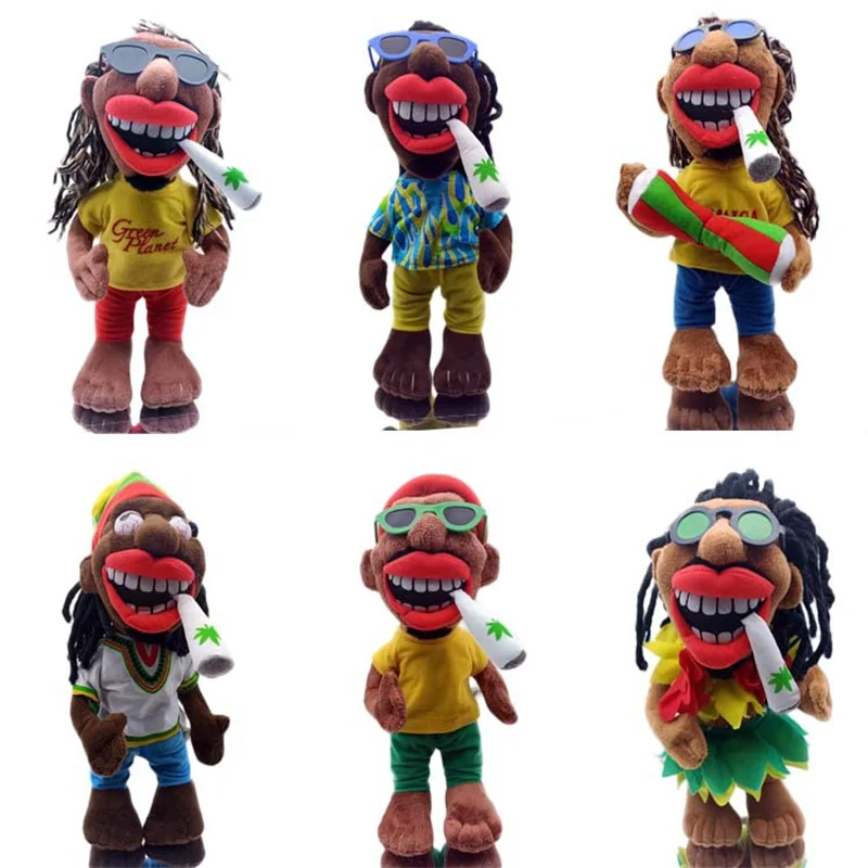 

European and American Style Black Doll Cute Cartoon Doll Plush Toy Christmas Birthday Gift