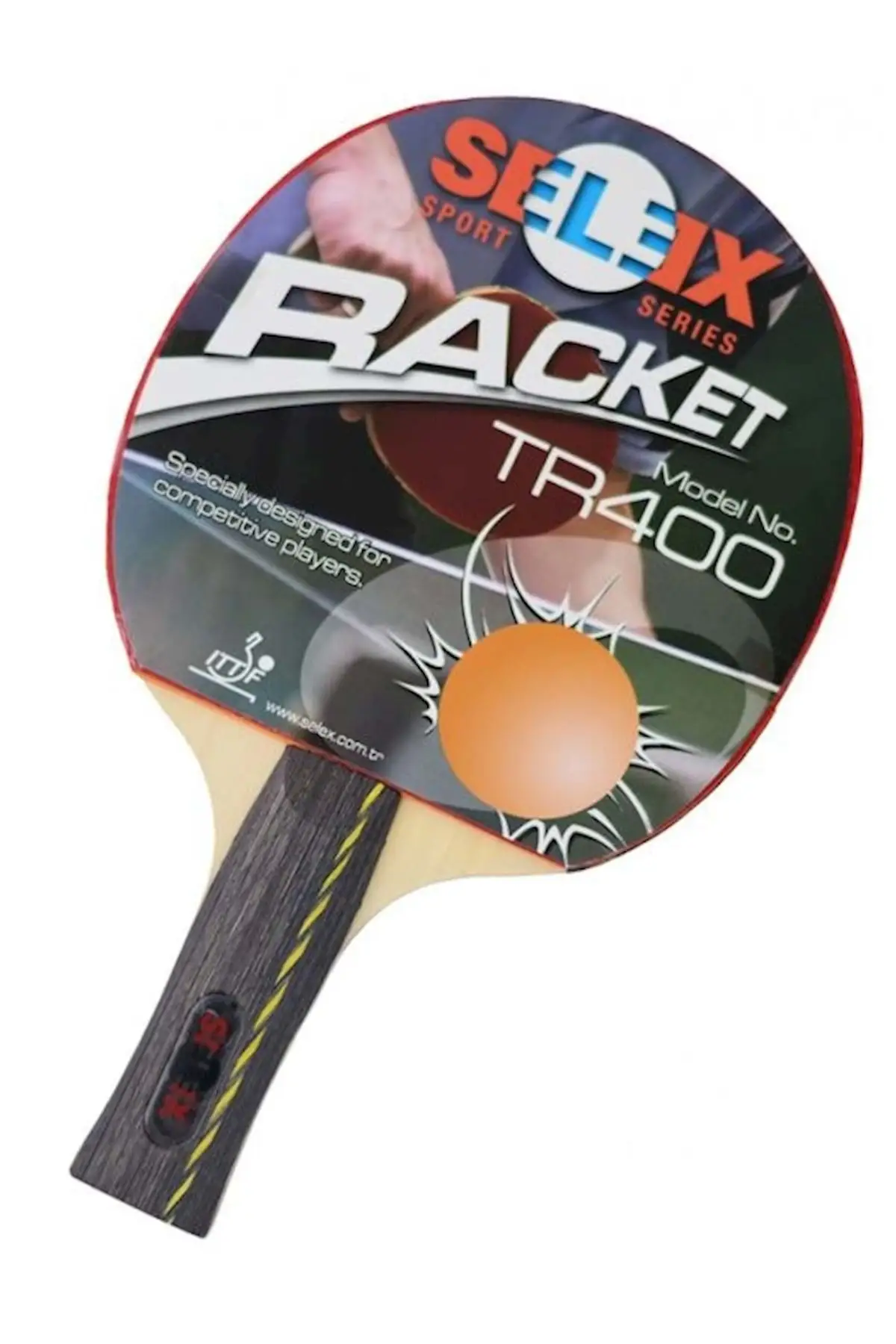 

Ракетка для настольного тенниса Tr400 Ittf, оранжевое оборудование для тенниса и аксессуары для спорта на открытом воздухе