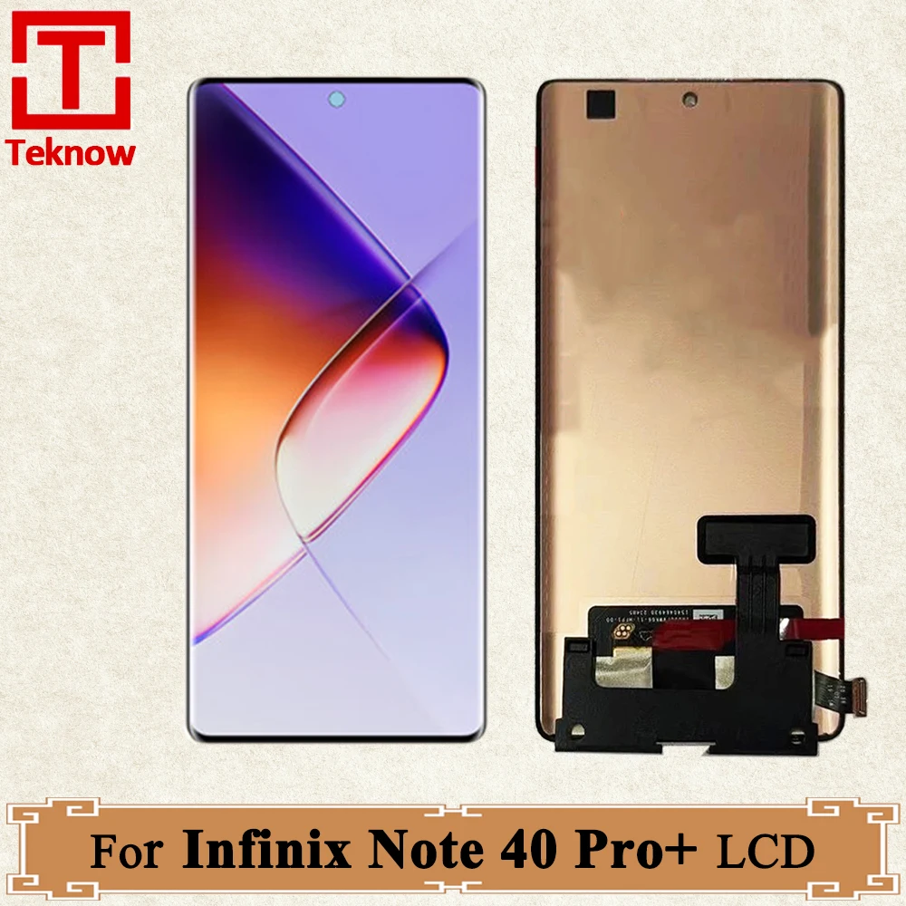 AMOLED 6 78 &quotдля Infinix Note 40 Pro + ЖК-дисплей кодирующий преобразователь сенсорного