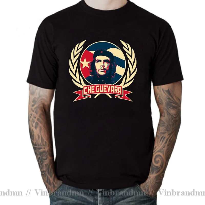 2022 новый дизайн Винтажная футболка с изображением кубинского лидера Че Гевары