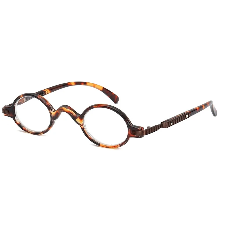 

Vintage Round Reading Glasses Women Men Small Frame Durable High High-end Transmittance Hyperopia Eyewear Presbyopic Eyeglasses