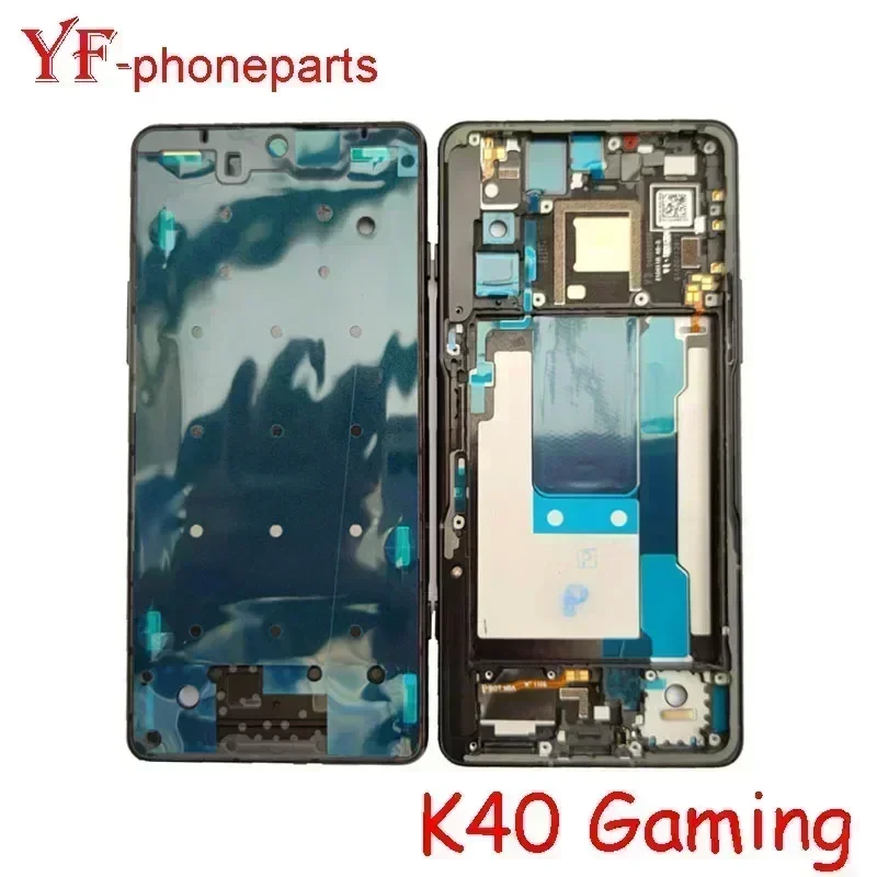 Фото Шасси со средней рамкой лучшего качества для Xiaomi Redmi K40 Gaming K40/K40 Pro K30 4G K30S K20, корпус передней рамки ЖК-дисплея, лицевая панель №4