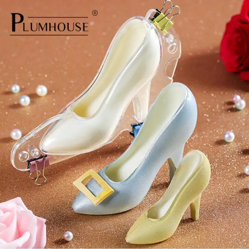 

3D Cake Mold High Heel Shoes Cake Decorating Tools Chocolate Candy Sugar Paste Fondant Mold DIY Baking Tools For Kitchen Molds