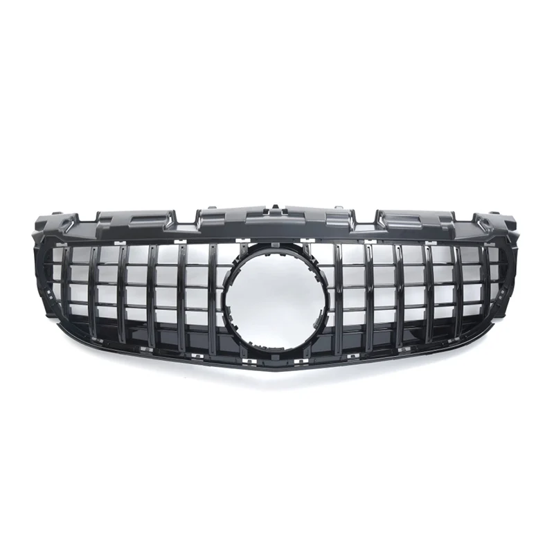 

Передняя решетка автомобиля GT Style Mesh Grill для Mercedes-Benz R172 SLC Class 2016 2017 2018 2019 2020, тюнинговые решетки из АБС-пластика