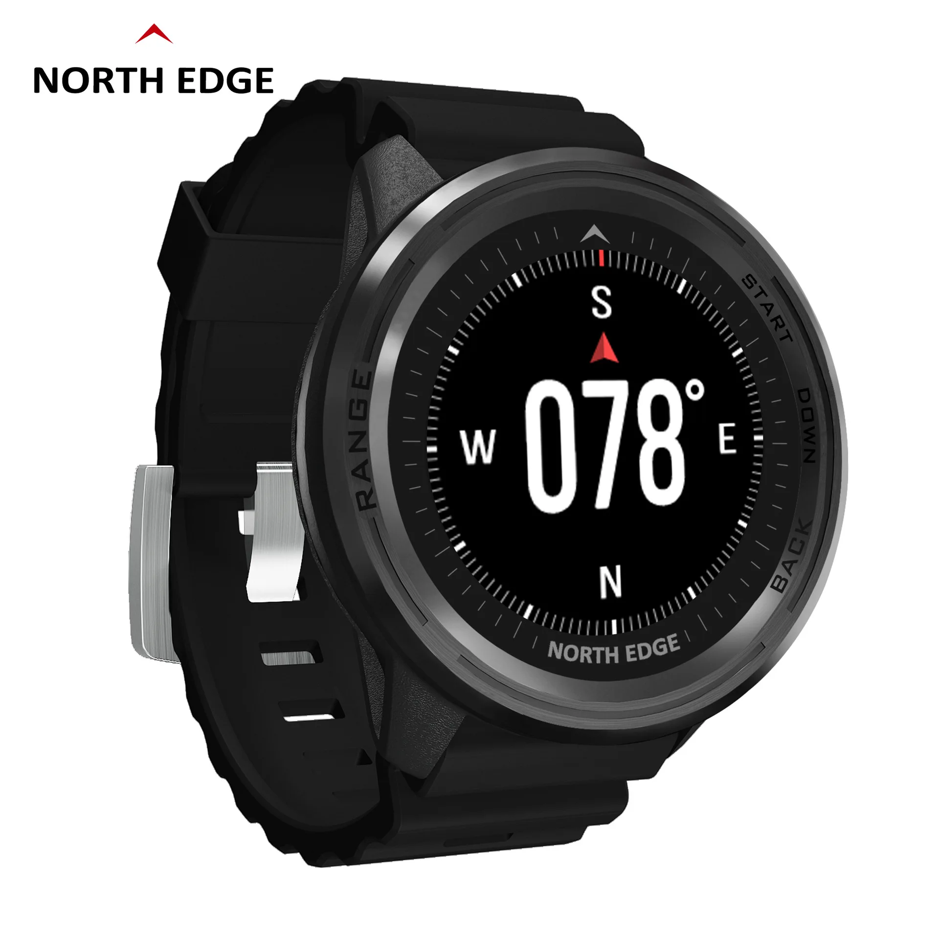 

NORTH EDGE Range5 2021 New Smart Watch Men Women Heart Rate Monitor Fitness Sport Watches GPS Activity Tracker Smartwatch