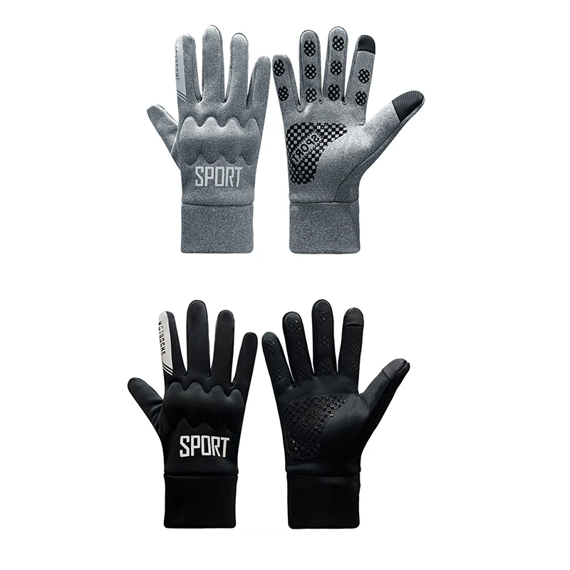 Зимние байкерские перчатки для мужчин и женщин мотоциклетные водонепроницаемые