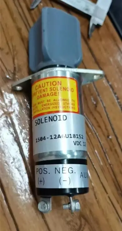 Соленоид отключения подачи топлива 1502-12D6U2B2S2A 12 В 129470-67320 1504-12A7U1B 1504-12A6U1B1S2 1502-12D6U1B1S1A