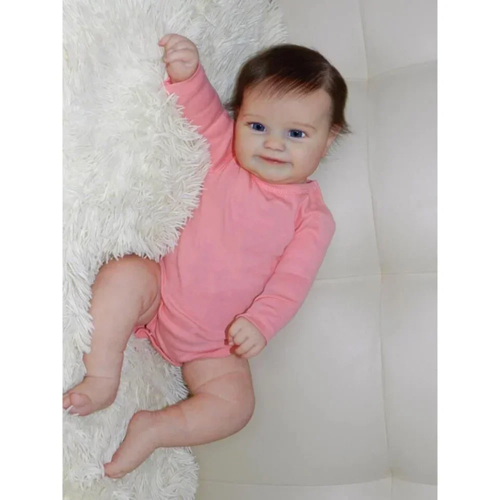 Силиконовая кукла 48 см Reborn Maddie ручная роспись 3D кожа с видимыми венами