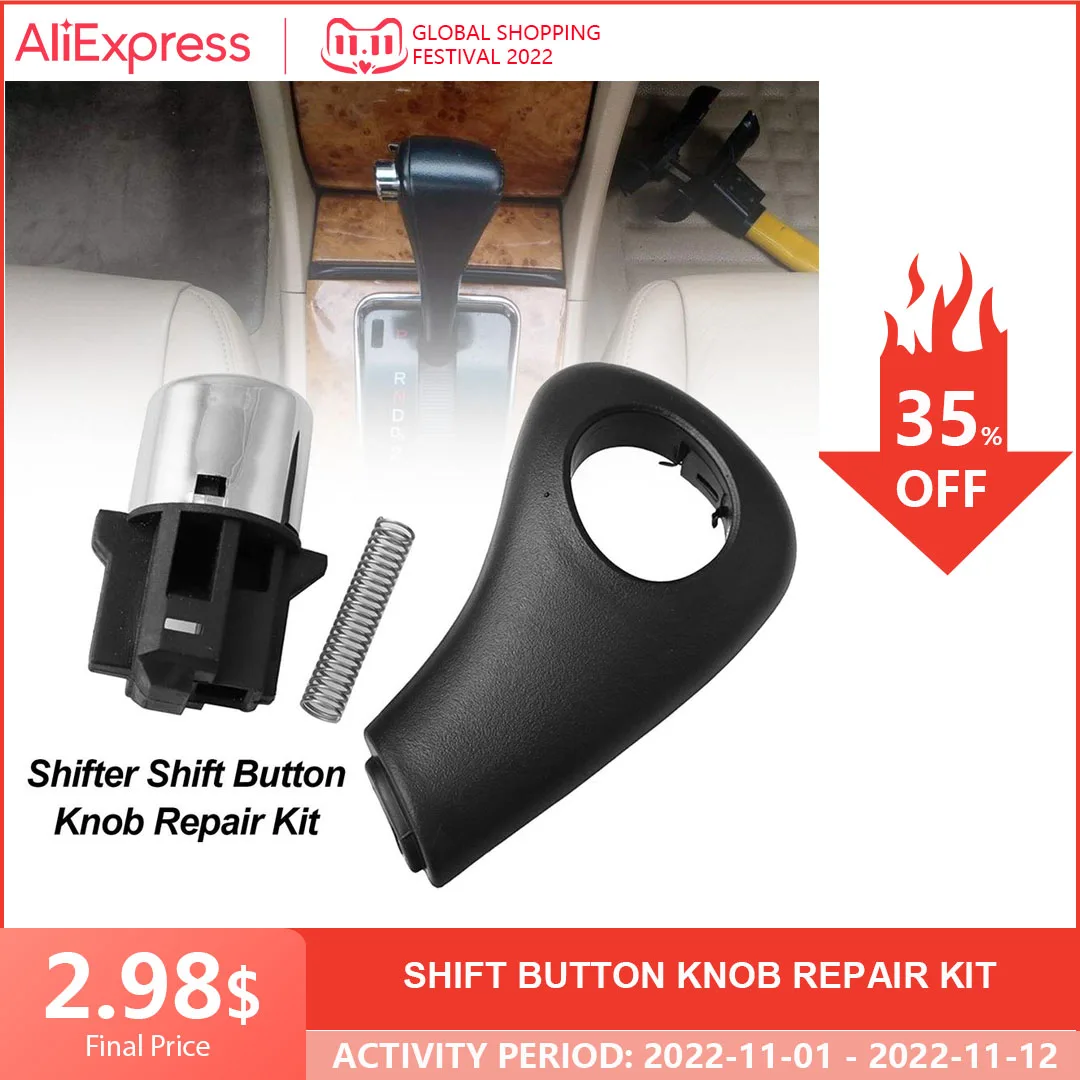 

3pcs/set Genuine OEM Shifter Handle Button Gear Shift Knob Repair Kit WITH SPRING For Honda Accord 2003 2004 2005 Accessories