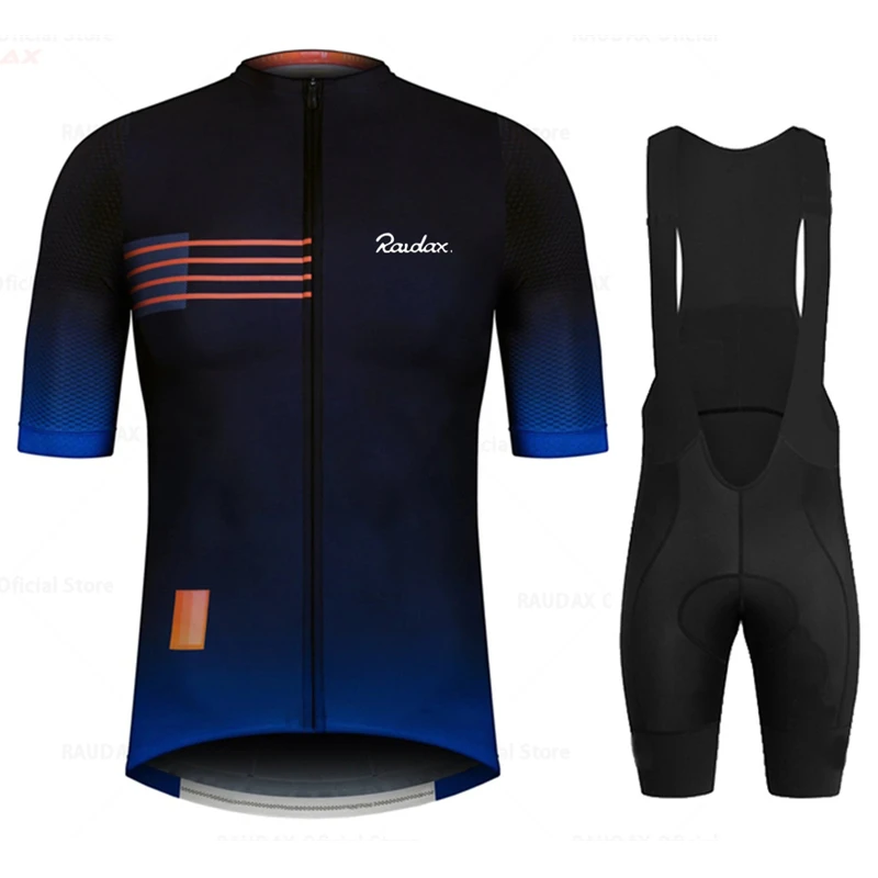 Купи 2022 Man's Cycling Sets Bike Uniform Summer Cycling Jersey Set Road Bicycle Jerseys MTB Bicycle Wear Breathable Cycling Clothing за 386 рублей в магазине AliExpress