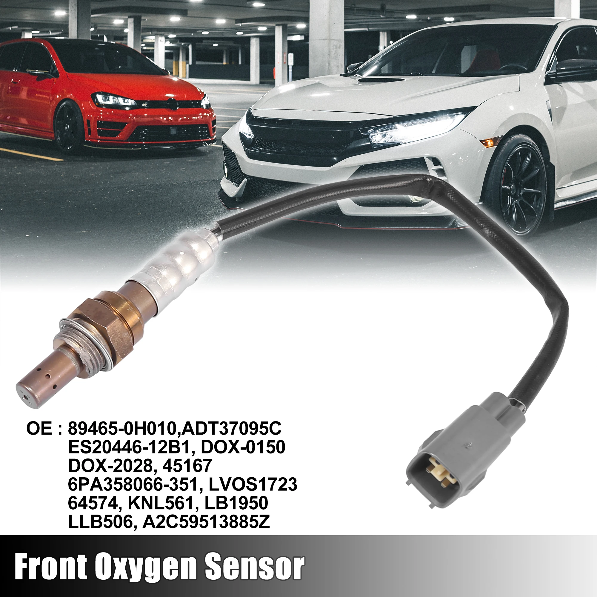 

X Autohaux Lambda Oxygen Sensors 89465-0H010/ADT37095C for Toyota for Citroen for Daihatsu for Peugeot 107 Exhaust Gas O2 Sensor