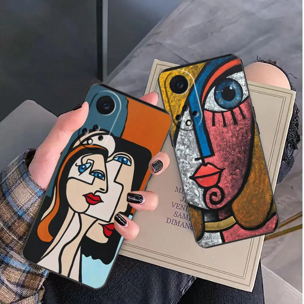 

Funda Case For Huawei NOVA Y90 Y70 Y61 10 9 9SE Plus 8 8I 7 7I 5 5I 4 3 3I 2 2I 2S Lite Plus Pro Case Capa Abstract Painting Art