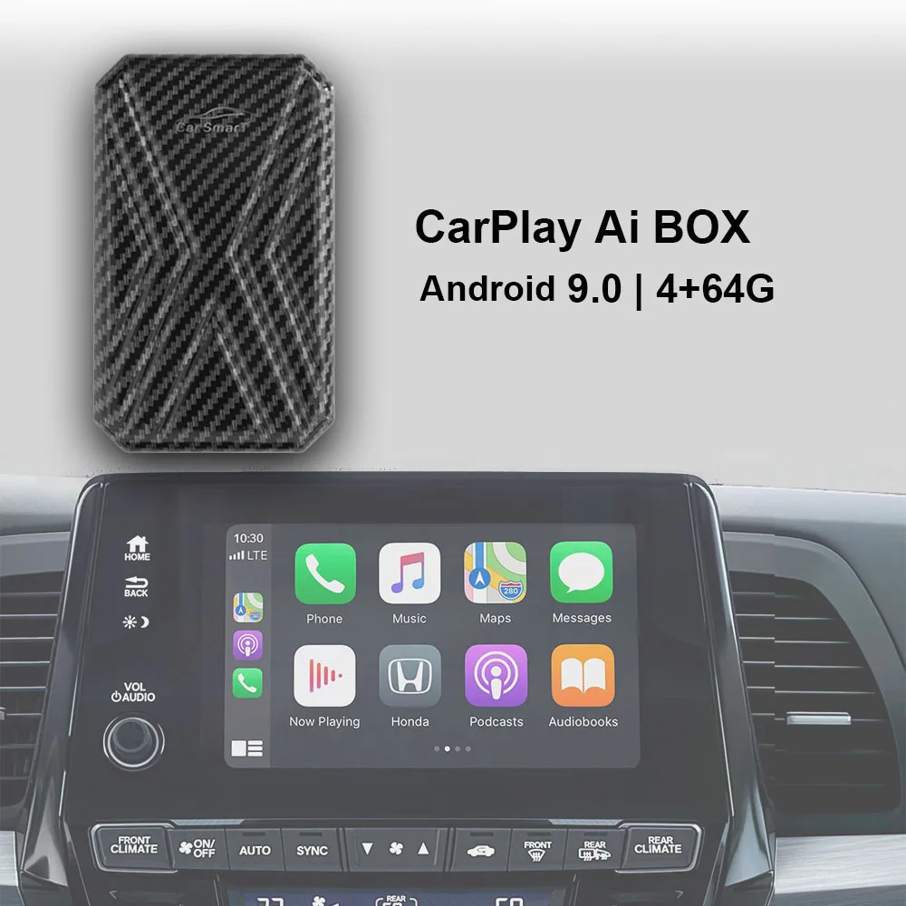 

Wireless CarPlay for Benz C-Class GLA 2018-2021 Carplay Ai Box 4+64G with Android Auto Mirror Link For Apple Carplay Auto Tv Box