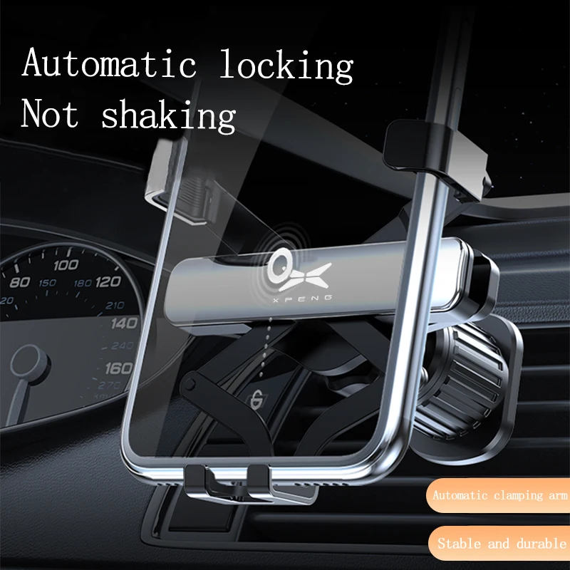 Автомобильный держатель для телефона с креплением на створки вентиляции