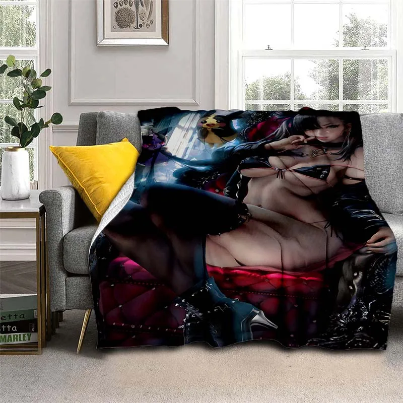 

Sexy Flannel Blanket Throw Blanket for Adult Home Decor Bedspread Sofa Bedding Quilts Living Room Bedroom Warm Blanket