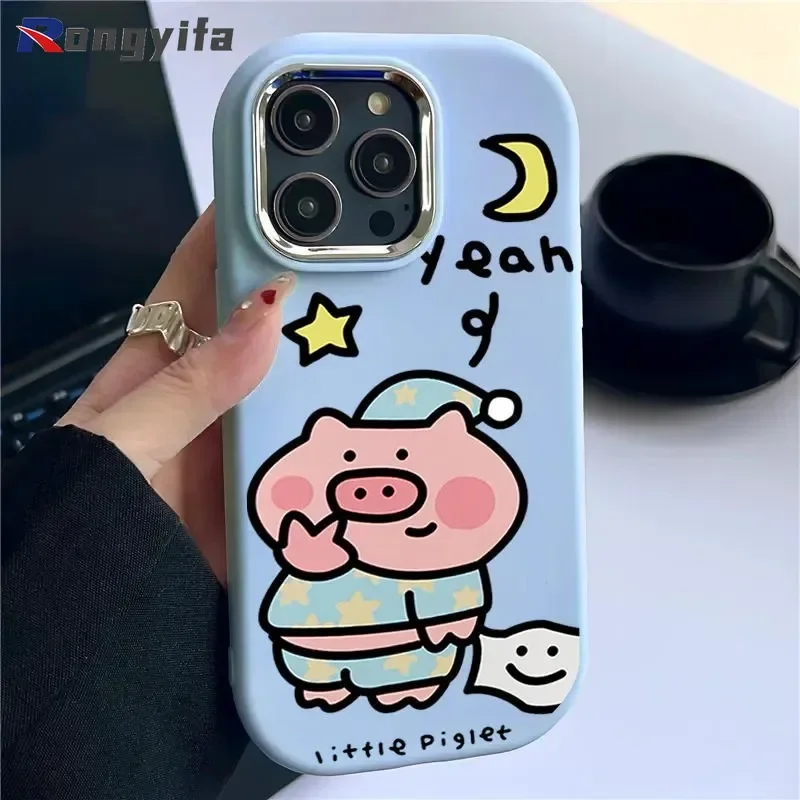 Чехол для телефона OPPO Reno 8T A1 A2 Pro A58 A97 A12E A3S F11 A9 A31 A33 A32 A53S A56 A55 A57 A77 с милой розовой