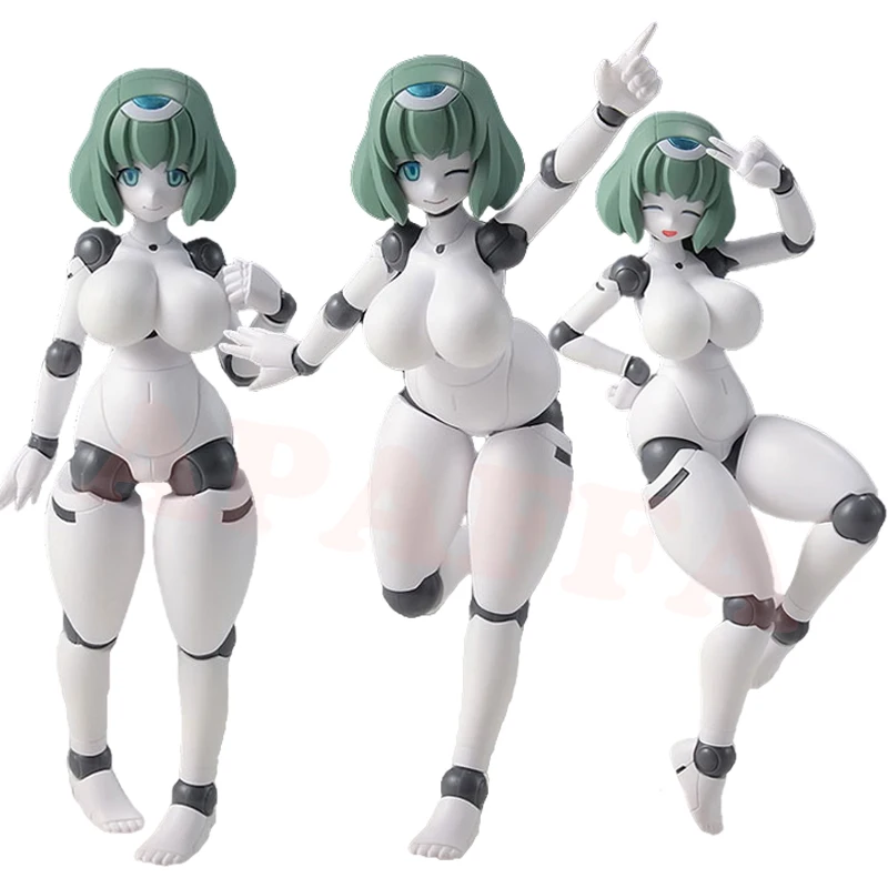 

13cm Polynian FLL Janna Anime Girl Figure Robot Neoanthropinae Polynian Action Figure Adult Collectible Model Doll Toys