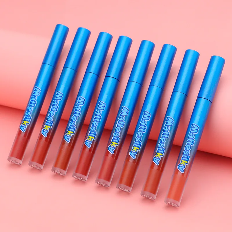 Новое поступление винно-Красная губная помада в Корейском стиле детские розовые