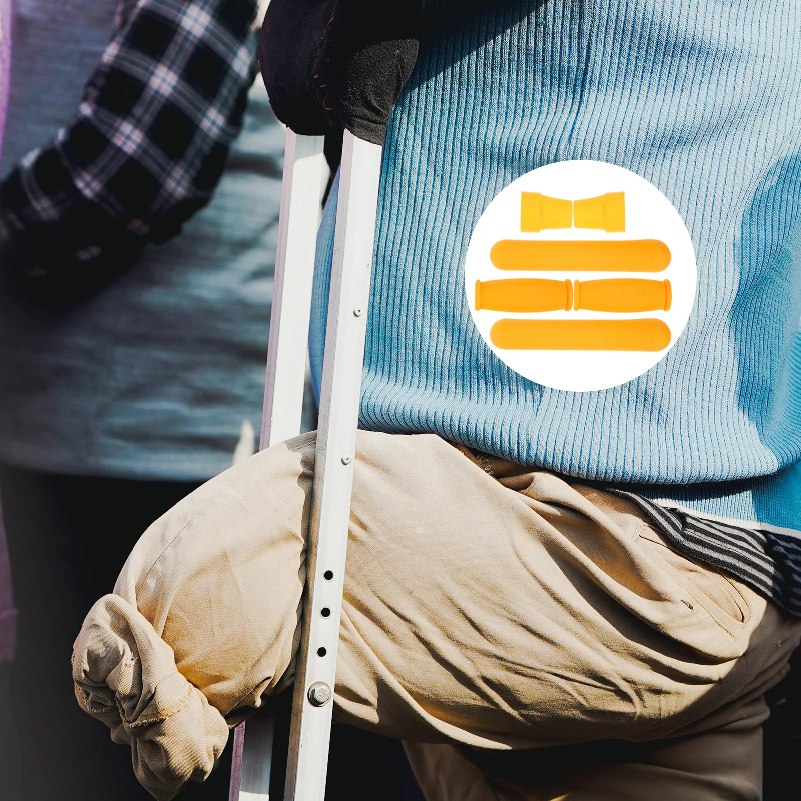 Сменный комплект костылей удобная крышка для ног ручка нижняя накладка защитный