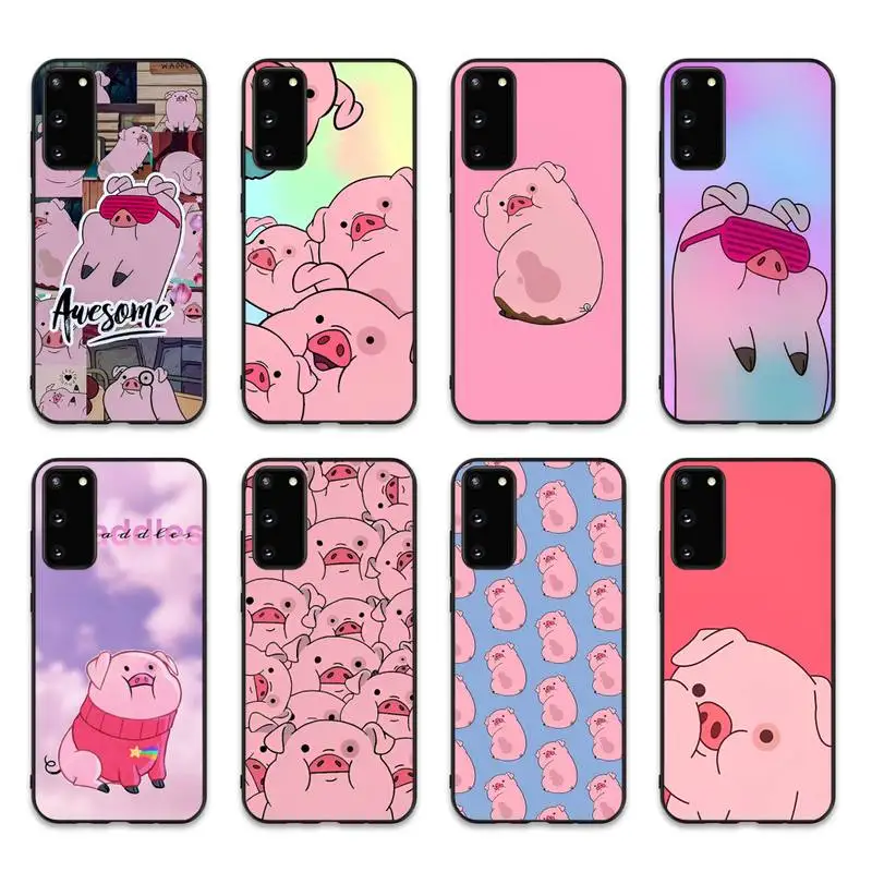 

Disney Gravity Falls Pig Phone Case for Samsung S10 21 20 9 8 plus lite S20 UlTRA 7edge