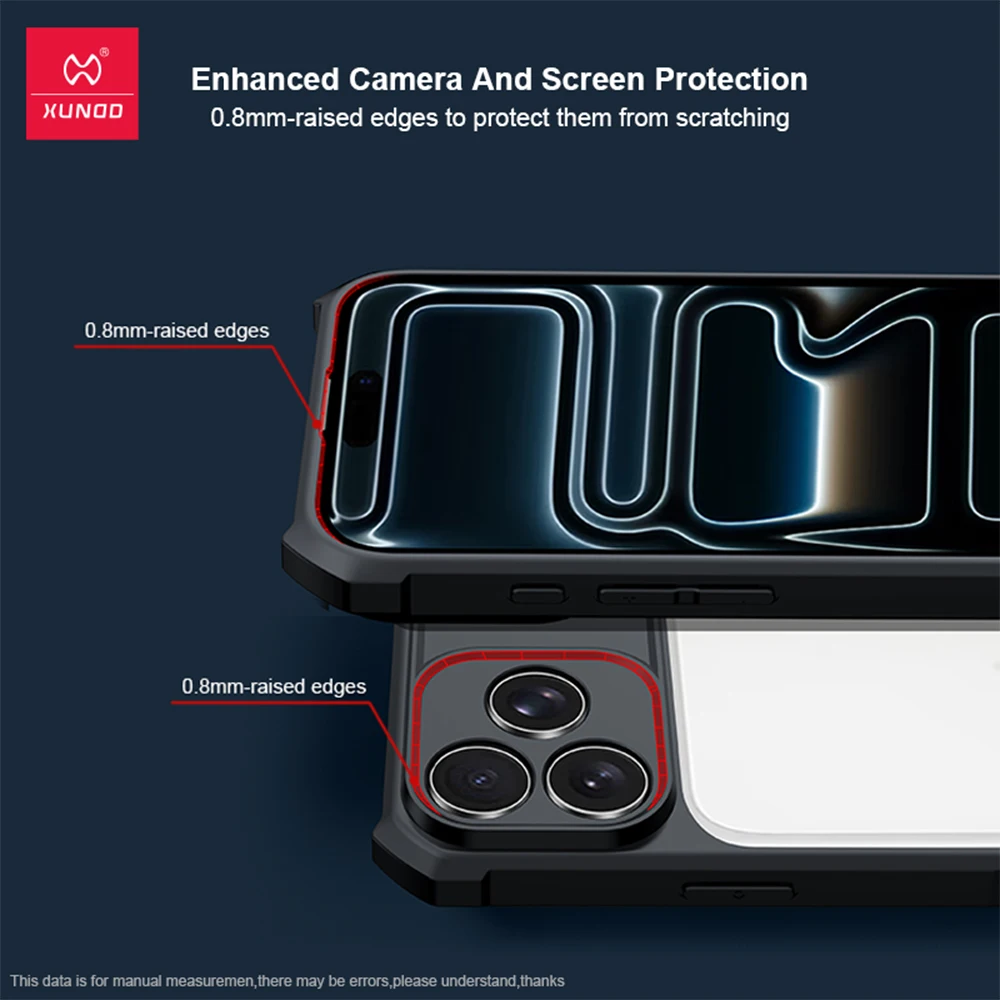 Фото Чехол Xundd для iPhone 17 Pro Max 17 Pro с кнопкой захвата управления камерой, противоударный защитный чехол с подушкой безопасности и магнитной подставкой №3