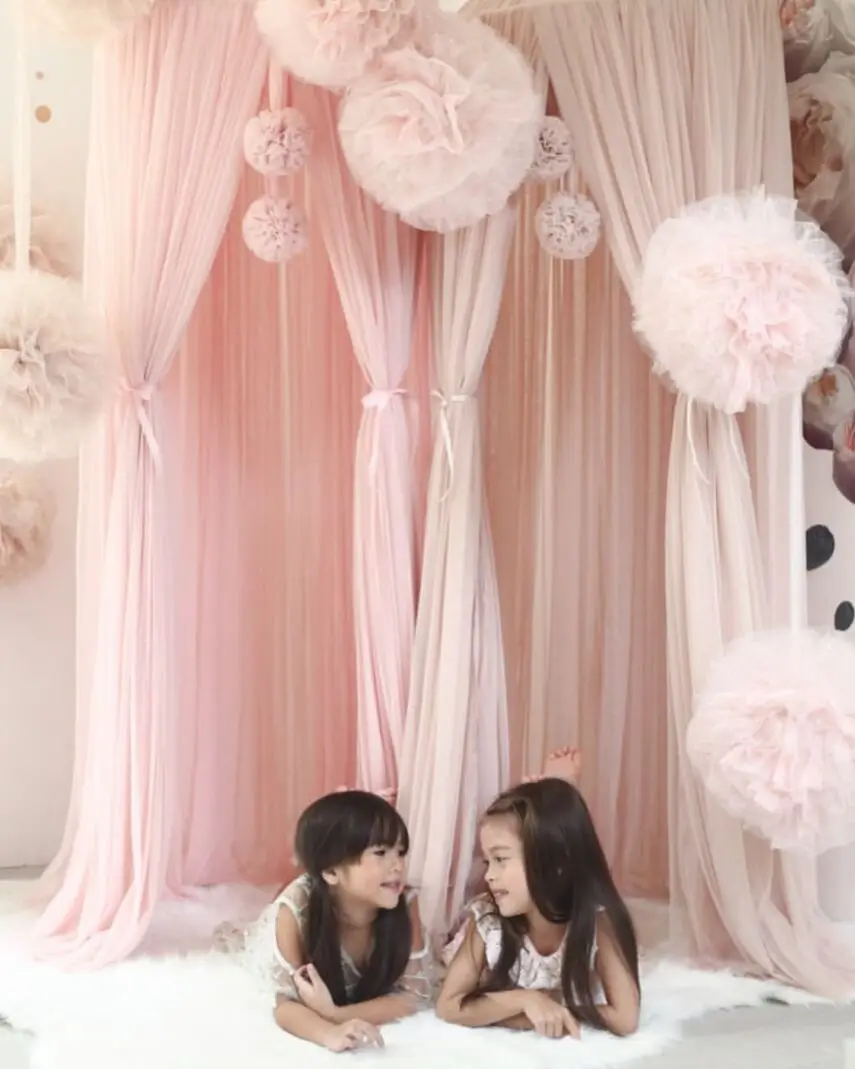 

Baby Mosquito Net Accessories Hanging Ball Princess Kids Bedroom Children Bed Tent Baby Girl Room Decor Large Netting Ball