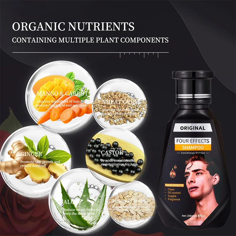 Официальный подлинный шампунь для контроля жирности восстановление глубокая