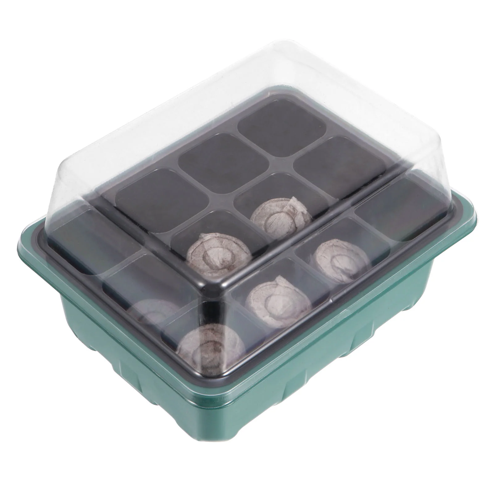 12 шт. детский пластиковый поднос для посадки растений