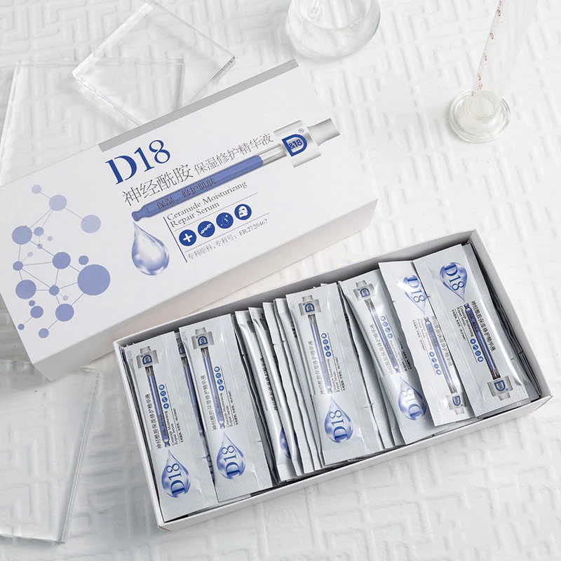 

D18 Ceramide Essence Skin Face Serum Beauty Face Care Cosmetics Portable Anti Wrinkle Moisturizing Whitening Skin Care Products