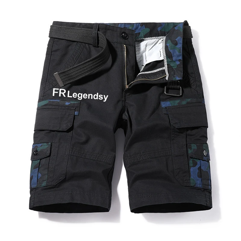 

Men's Biker Shorts Cotton Cargo Short Pants Breathable Anti-sweat Hiking Sport Trousers Casual Riding Mtb Cycling Shorts Summer