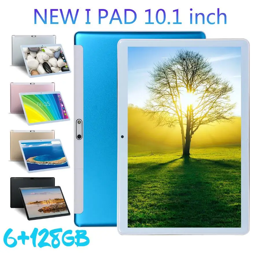 10.1 inch Android 9.0 Tablet PC 4GB RAM 64GB Storage 5 MP Rear Camera  Processor IPS Display Wi-Fi Bluetooth Tablet