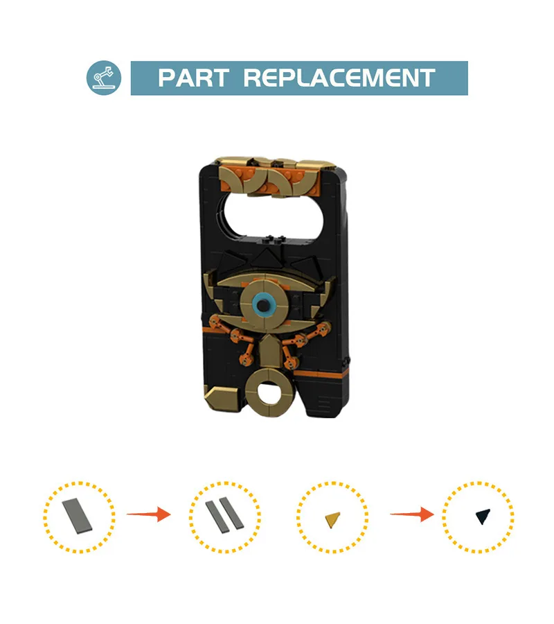 Moc Zeldaed звено мастер меч стабильный набор семян кегло игровая фигурка Кирпичи