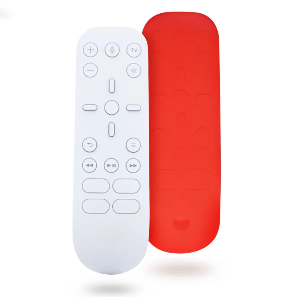 

Dustproof Remote Control Case Anti Fall Silicone Protective Cover Multicolored Shockproof for PS5 Remote Control