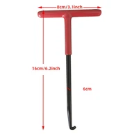 motorcycle spring hook puller tool t handle exhaust pipe drum brake shoe spring for remove and reinstall