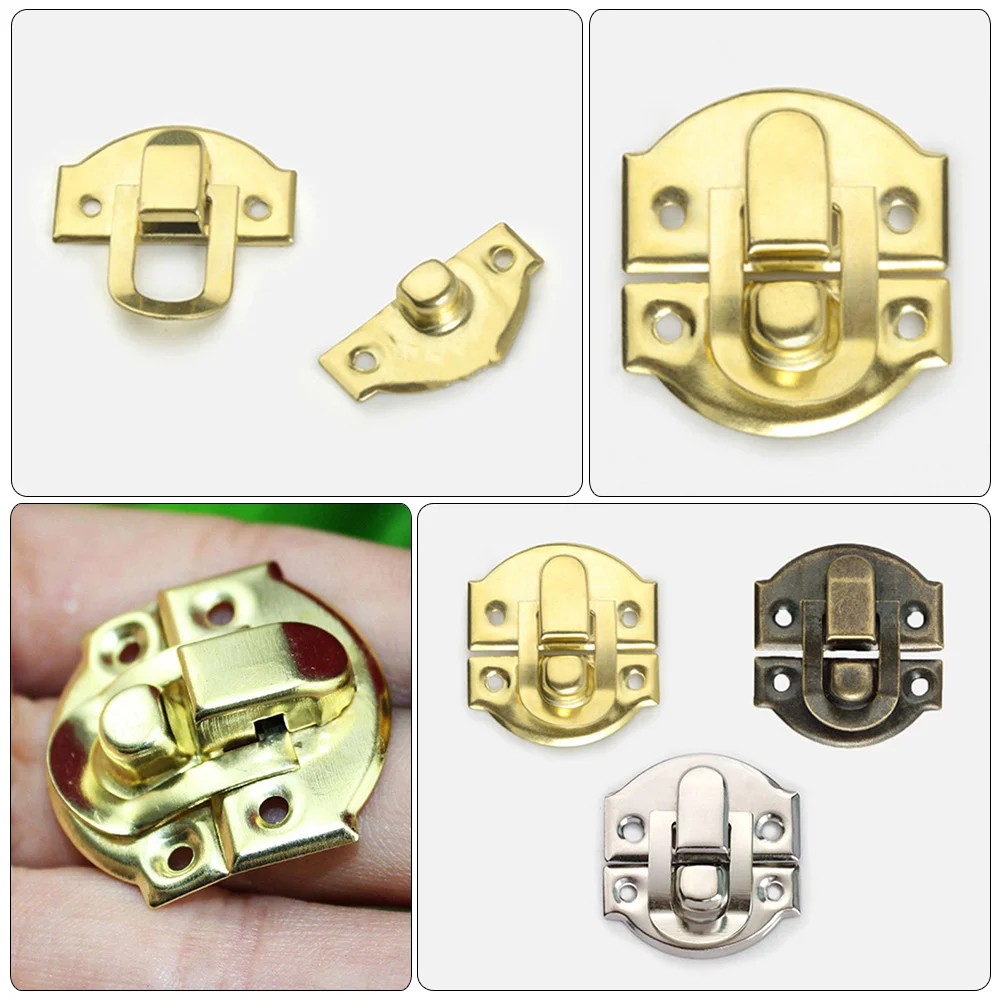30 шт. засов с пряжкой шкатулки для драгоценностей декоративные винтажные